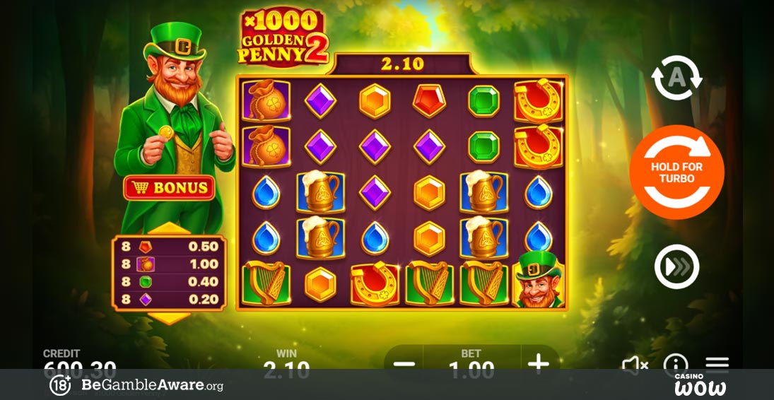x1000 Golden Penny 2