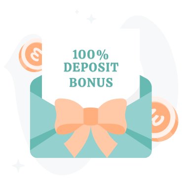 Deposit Bonus 100% icon