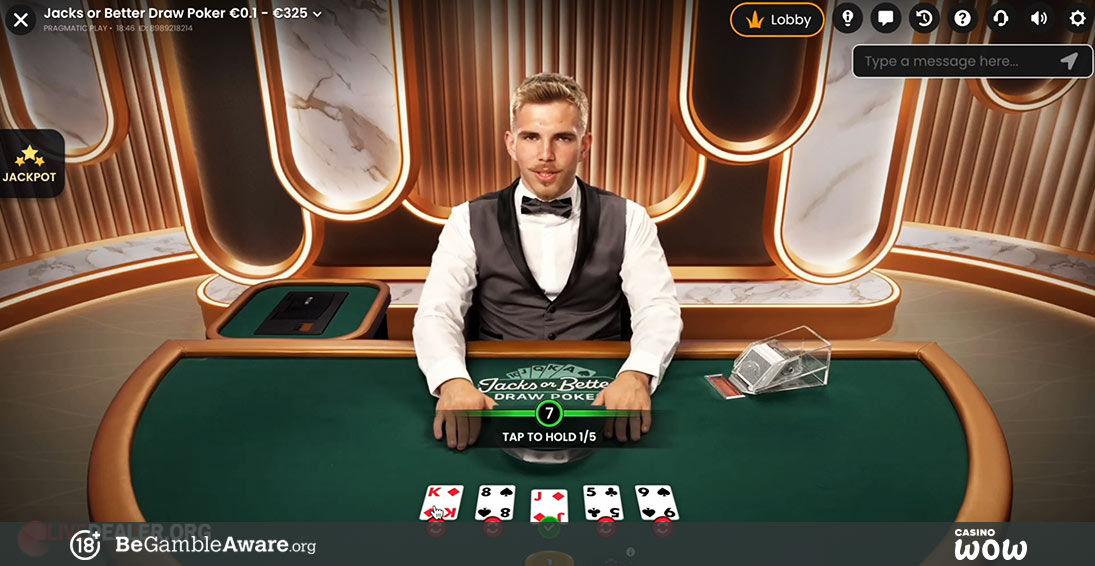 Jacks or Better Draw Poker
