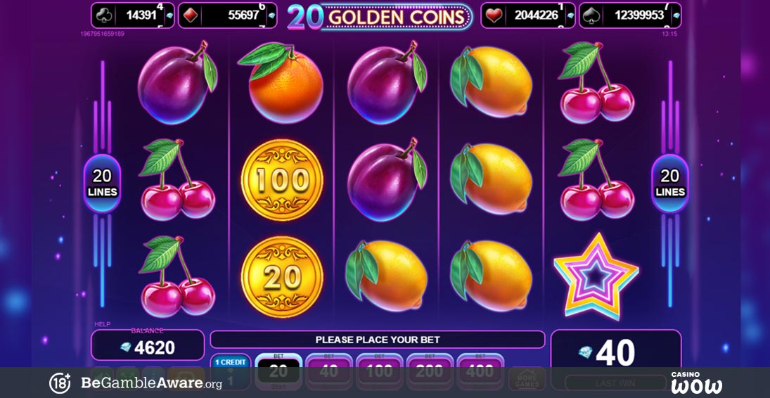 20 Golden Coins