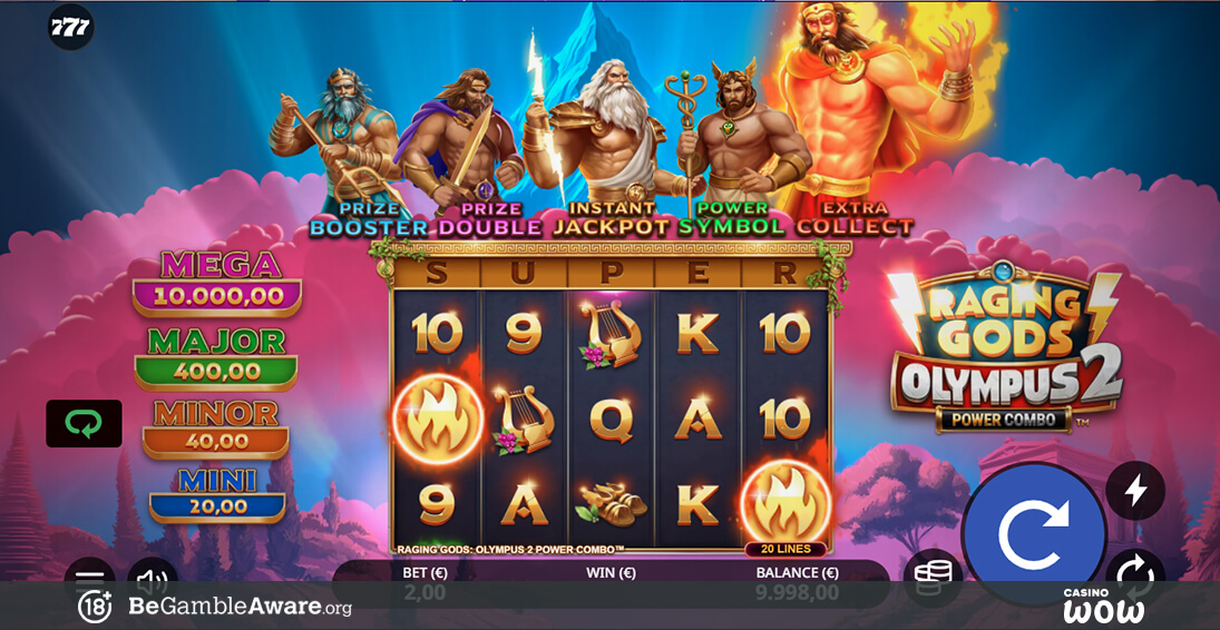 Raging Gods: Olympus 2 Power Combo