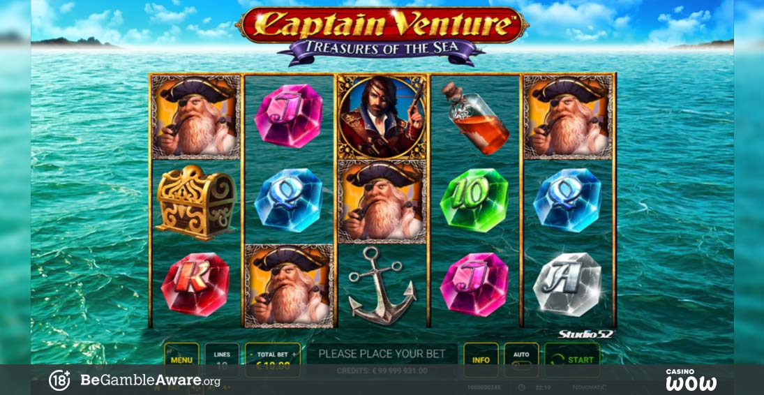 Captain Venture Treasures of the Sea