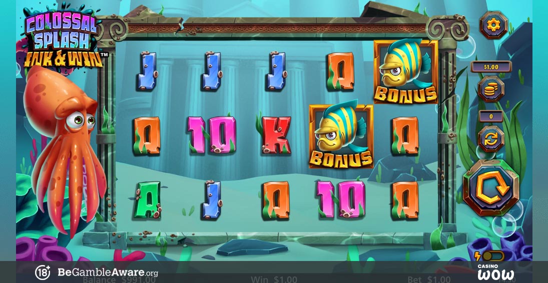 Colossal Splash Ink & Win