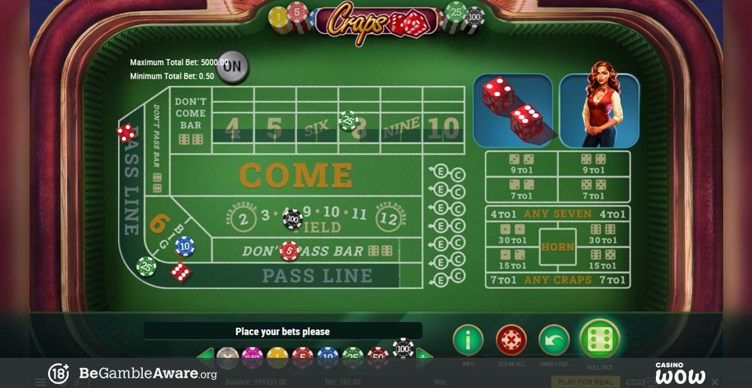 Play'n GO Craps