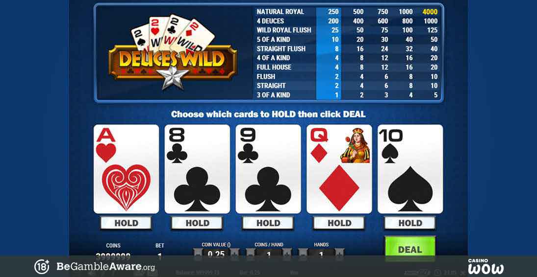 Deuces Wild Multihand