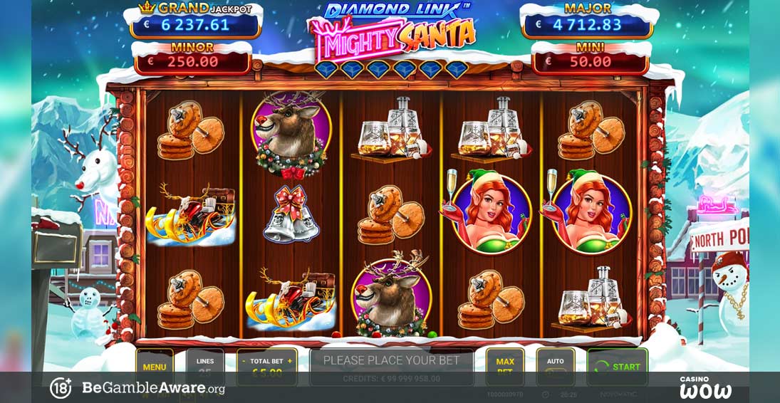 Diamond Link Mighty Santa