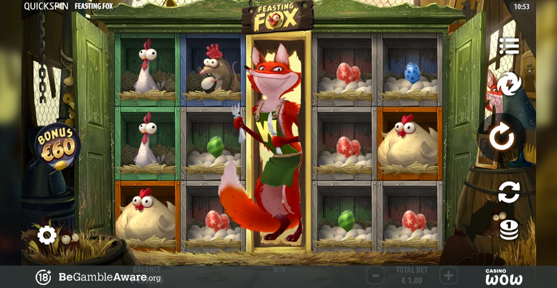 Feasting Fox