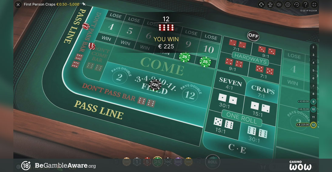 First Person Craps