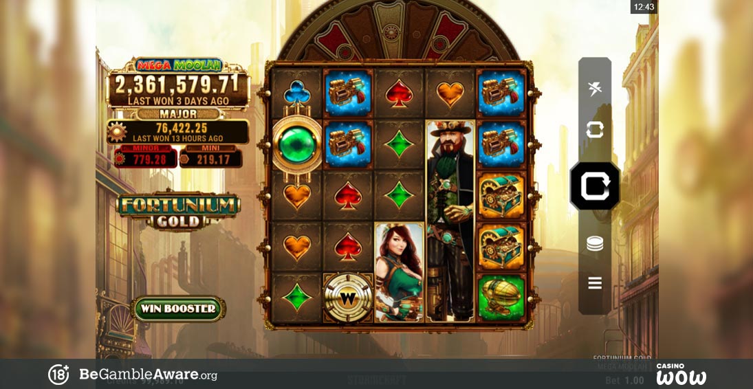 Fortunium Gold Mega Moolah