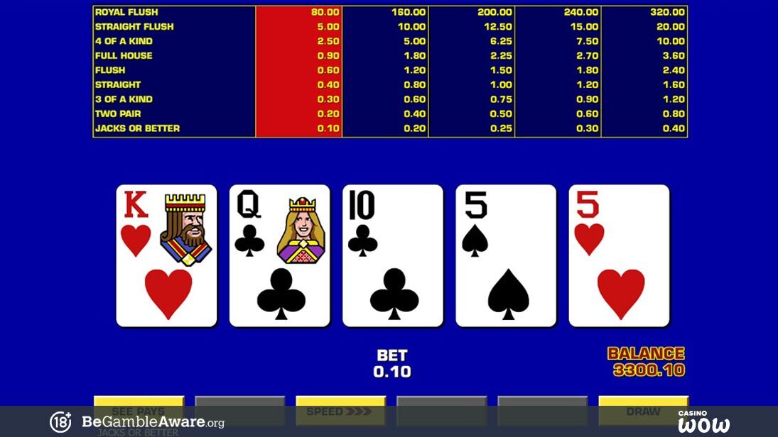 Game King Video Poker