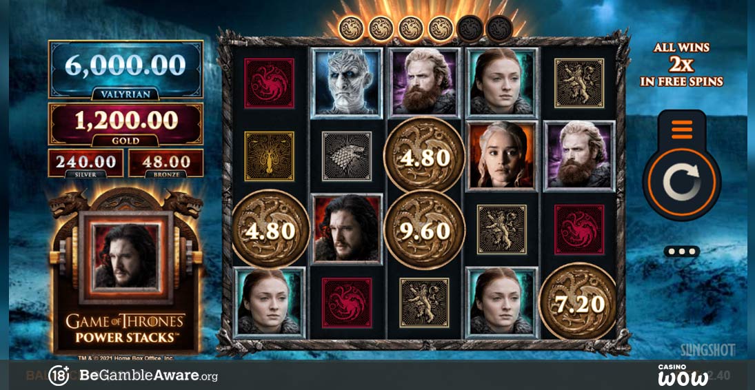 Game of Thrones Power Stacks