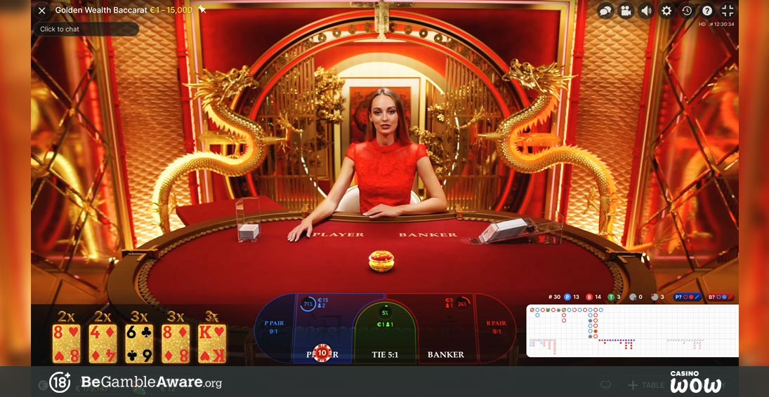 Golden Wealth Baccarat