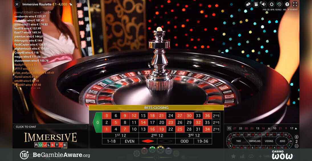Immersive Roulette