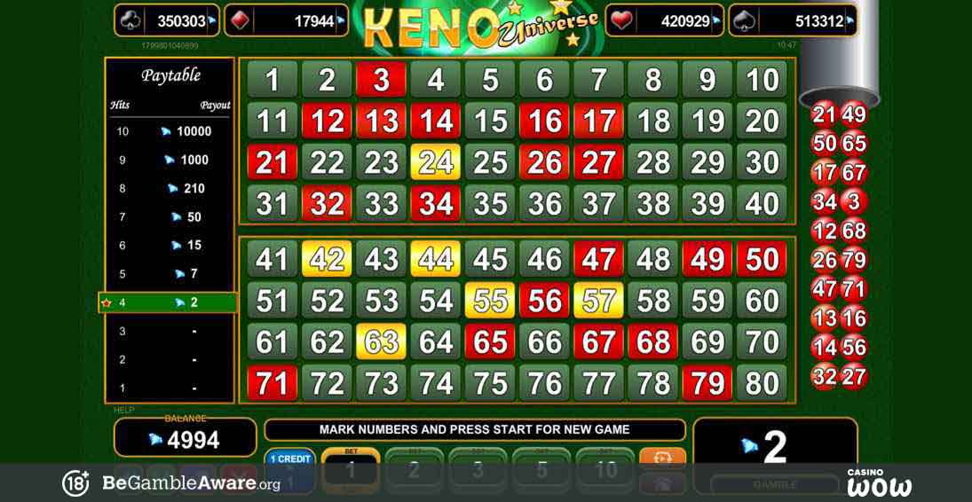 Keno Universe