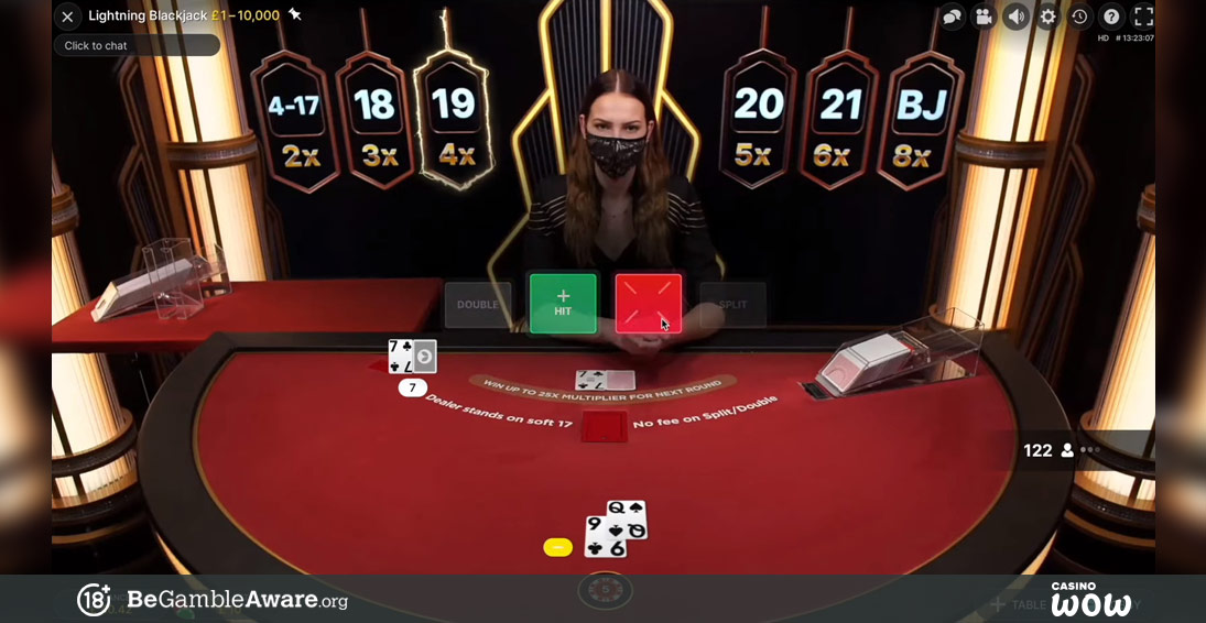 Lightning Blackjack
