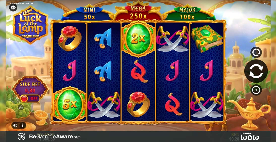 Luck of the Lamp CashLink