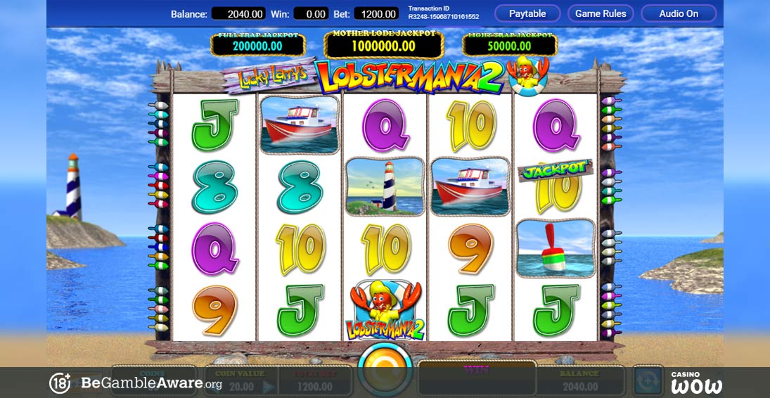 Lucky Larry’s Lobstermania 2