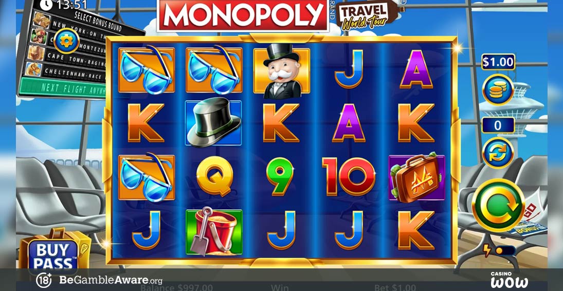 Monopoly Travel World Tour