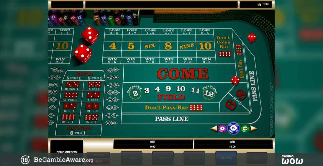 Microgaming Craps