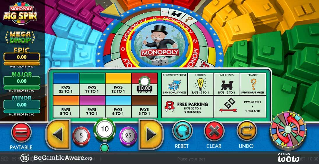 Monopoly Big Spin