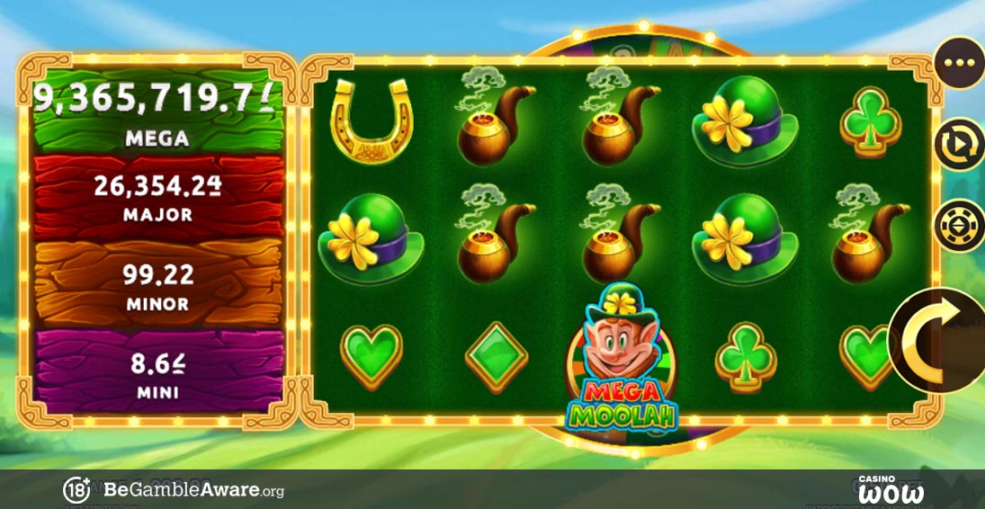 Paddy's Pot Mega Moolah