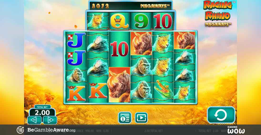 Raging Rhino Megaways