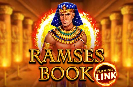Ramses Book Flaming Link game logo