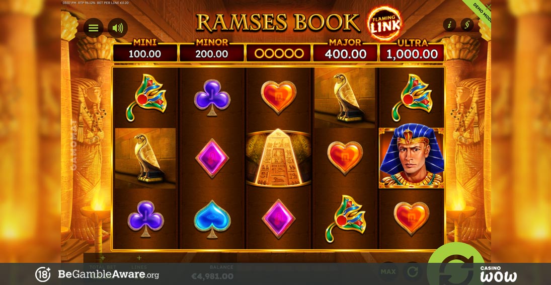 Ramses Book Flaming Link