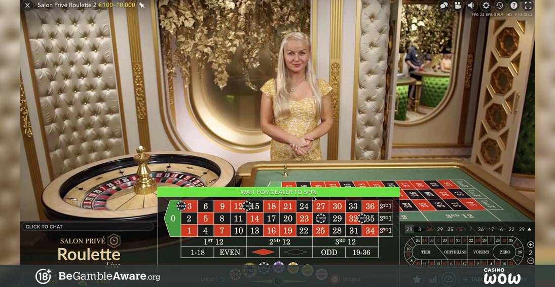 Salon Prive Roulette