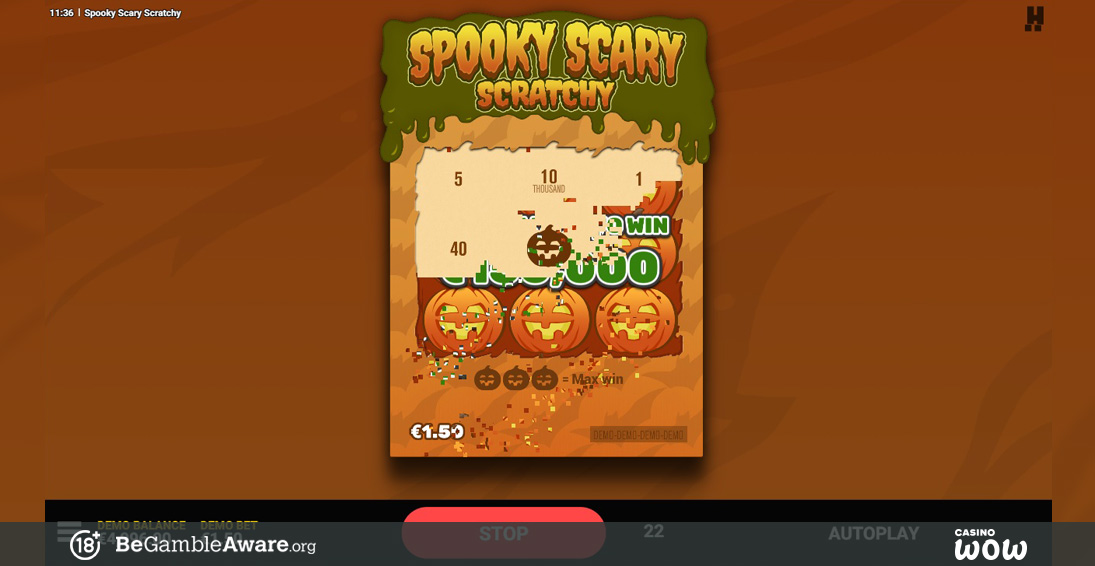 Spooky Scary Scratchy