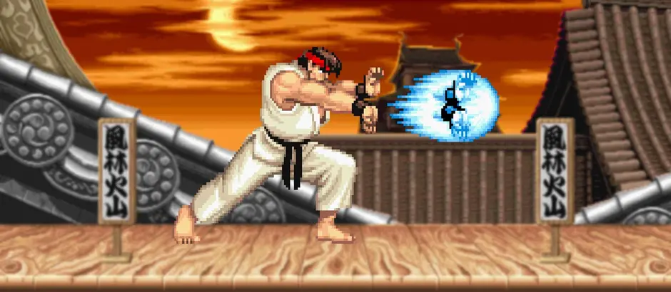 Be the ultimate warrior with the new Street Fighter II slot!