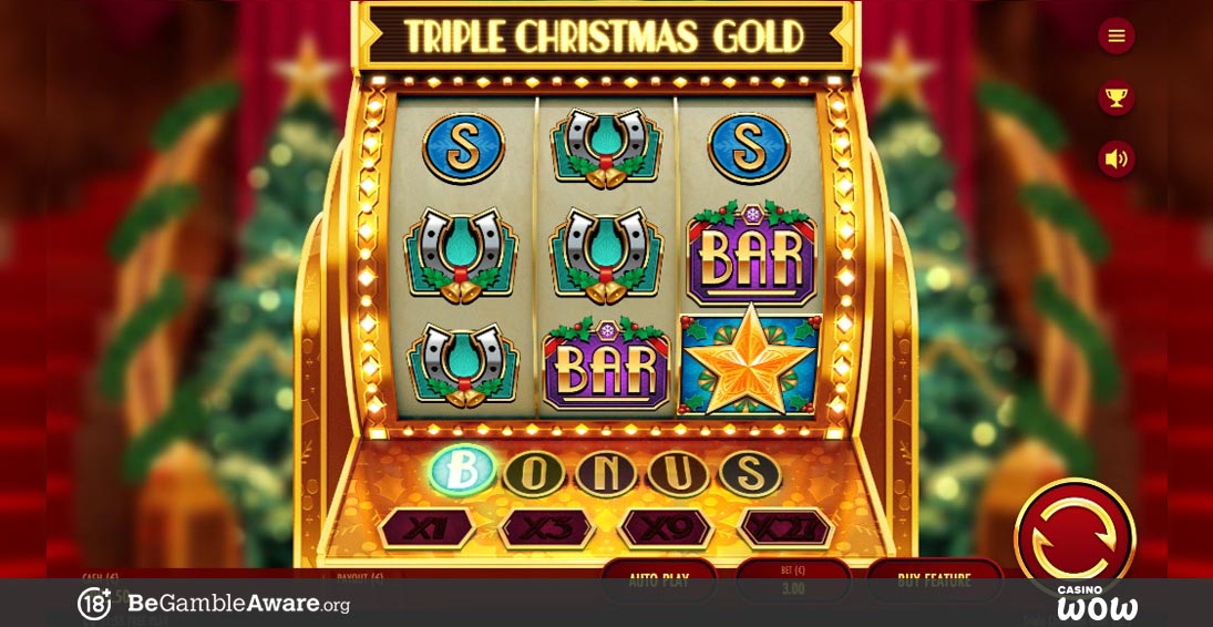 Triple Christmas Gold