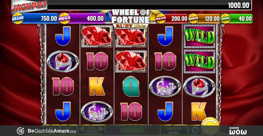 Wheel of Fortune Ruby Riches