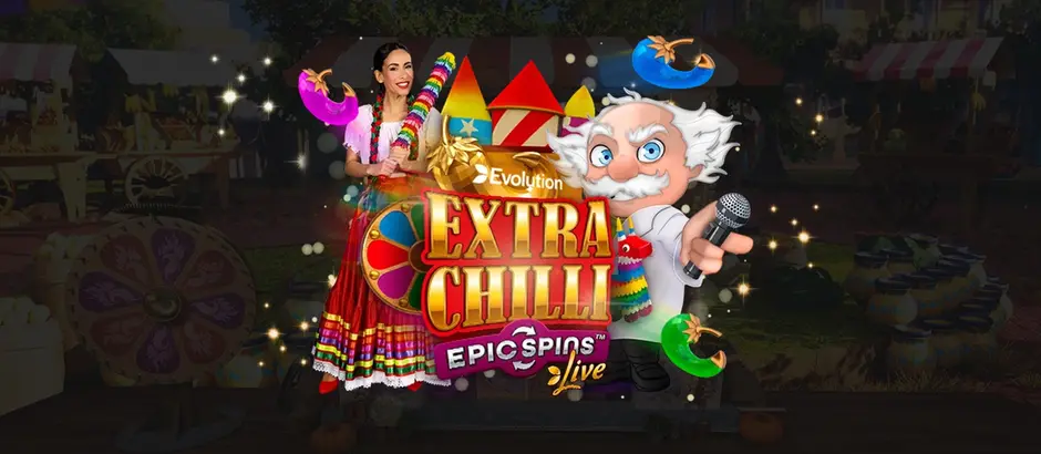 Get ready for Evolution’s new Extra Chilli Epic Spins live game!