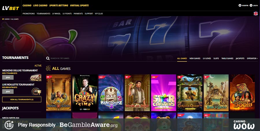 lv casinos online