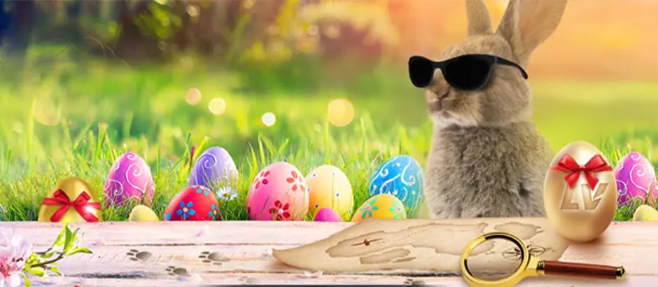 Uncover special Easter Eggs at LV BET Casino to win